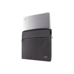 Acer Protective Sleeve - Housse d'ordinateur portable - 14" - gris foncé deux tons - pour Aspire 1 Chr... (NP.BAG1A.294)_1